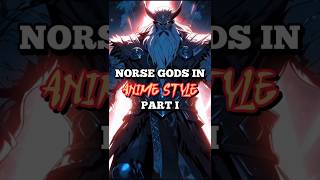 Magestic! #norsemythology #norse #norsegods #vikings #anime #animestyle #odin #thor #loki #tyr #fyp