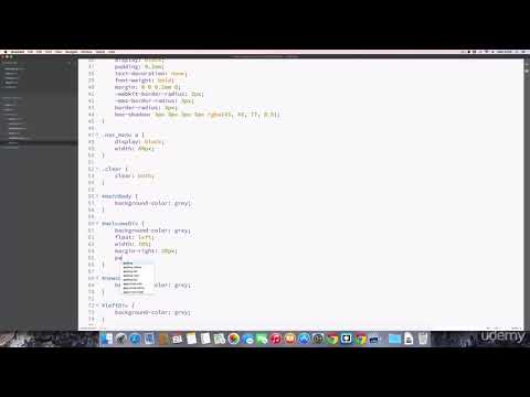 Adding CSS Styling to the Welcome Section