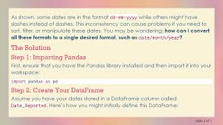 How to Convert Multiple Date Time Formats to a Single Standard in Pandas DataFrame