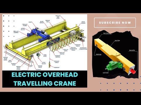 Eot Crane | Electrical Overhead Traveling Working| Maintenance  in details @electradeX