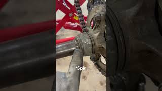 Suzuki LTR450 LT-R450 Locknut Lock Nut Jam Sleeve Removal