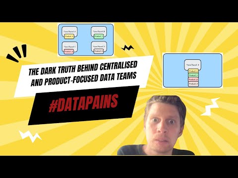 The Dark Truth Behind Centralised and Product-focused Data Teams