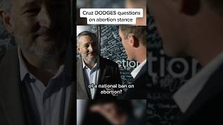 Ted Cruz DODGES questions on abortion stance
