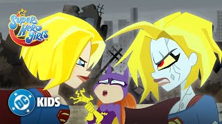 Supergirl Has a ZOMBIE Clone?! 🧟‍♀️😱 | DC Super Hero Girls | @dckids