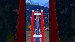 TWIN-TOWER REINFORCED CONCRETE COMPOSITE BRIDGE || XINGKANG BRIDGE Sichuan-Tibet Expressway #bridge