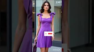 Zara inspired Street style looks/Trendy outfits 2025#streetstyle#shorts#aifashion#dress#ootd#1m#zara