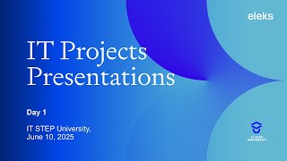 IT Projects Presentations 2025  Day 1