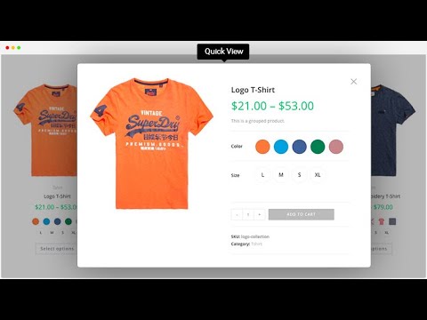 WooCommerce Variation Swatches for Colors, Size Button Attributes for Ecommerce Websites