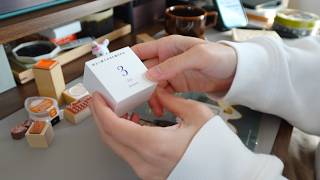ハルカゼ舎の日めくりカレンダーと朝の手帳タイム【ほぼ日手帳】