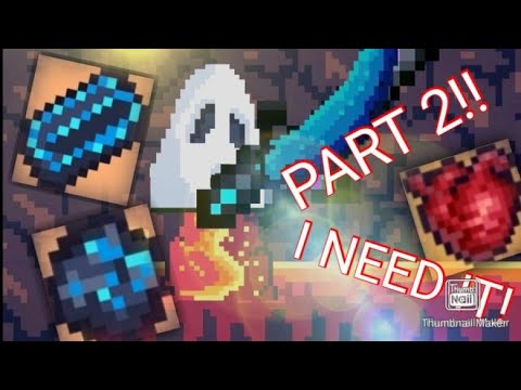 FARMING FOR DARK HEARTS IN NIGHTMARE VALLEY PART 2!! (Pixel Survival 2)