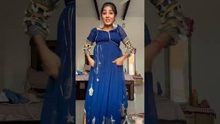 1st Navratri Look🫣 | Anju Mor | #ytshort #navratri  #grwm #minivlog