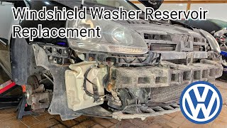 Windshield Washer Reservoir Replacement | VW Golf MK5