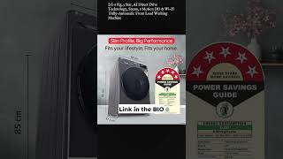LG 9 Kg, 5 Star, AI Direct Drive Technology, #SmartWashingMachine #smarthome #bestwashingmachine