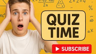 ONLY 5% Will Pass This Math Quiz!