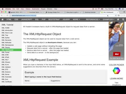 xmlHttpRequest