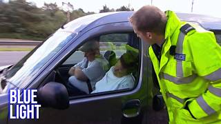 Police Catch Couple Sleeping On Busy Motorway | Traffic Cops FULL EPISODE | Blue Light