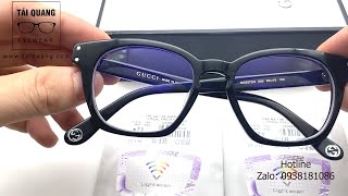 Gucci GG05720 Ráp tròng Crial Prevencia Pháp Chính hãng  | Tái Quang eyewear