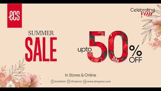 ECS – Upto 50% Off! | Summer Sale | 2025