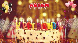 ARIAM Birthday Song – Happy Birthday Ariam