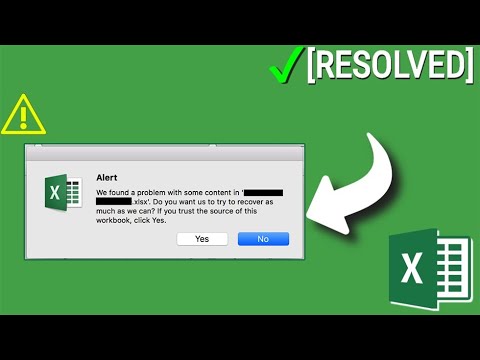 Best Fixes to Solve "We Found a Problem with Some Content..." Error in Excel! | Excel Tech & Tricks