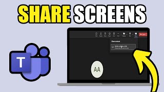 How to Share Screen on Microsoft Teams - New Method