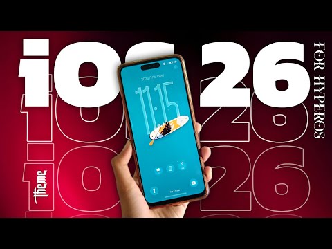 Most Awaited iOS 26 Theme Is Here 🚀 For HyperOS | Customize Like a Pro ⚡
