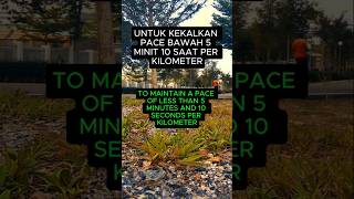 NAK SUB 1:50? CADENCE DAN STRIDE KENA JAGA | KUALA KANGSAR HALF MARATHON 2025 #shorts