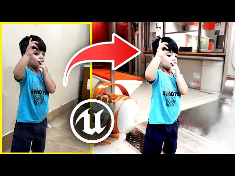 UE5 Virtual Production Without Green Screen!