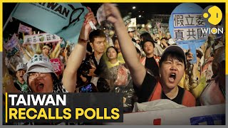 Taiwan Holds Crucial Recall Vote Amid Escalating Tensions with China | WION