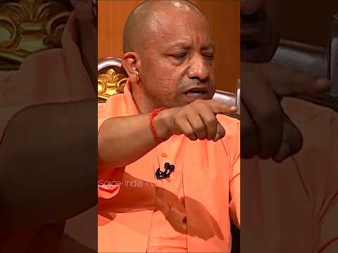 What did Yogi ji say 😱 #yogiadityanath #shorts