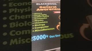 SSC CGL 2023! gk book for ssc CGL! #cgl2023 #gaganpratapmaths #blackbooks