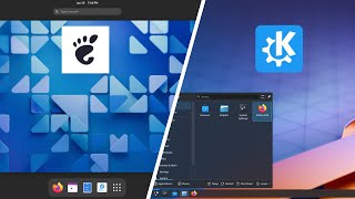 Linux desktops - GNOME vs KDE Plasma