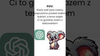 Przyśpieszanie pracy - czat GPT