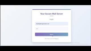 Secure Mail server