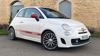 Driving an Abarth 500 - MY FIRST TIME!