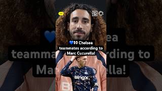 💙👀 Chelsea teammates according to Marc Cucurella! | FIFA Club World Cup 2025