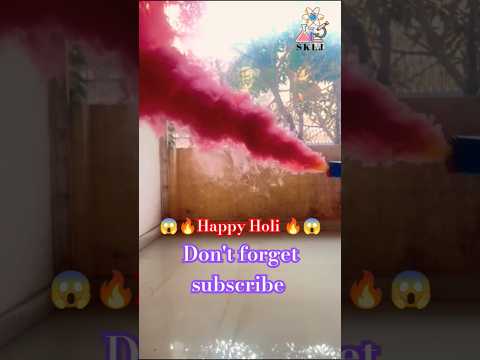 Culrfule Fire 🔥 experiment || Happy Holi || science experiments