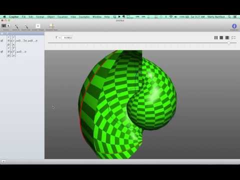 Rho Equals Theta Spherical Coordinate Animation Tutorial