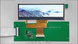 3.92inch tft lcd Small  lcd screen 480x128  MIPI interface tft lcd display