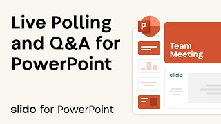 Live Polling and Q&A for PowerPoint | Slido for PowerPoint