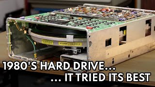 This 1980’s Hard Drive tried its Best…