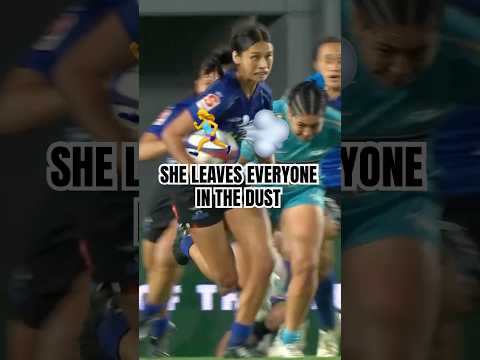 NO ONE CAN CATCH HER 🏃‍♀️💨 Braxton Sorensen-McGee with a HUGE run