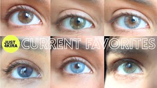 Best Colored Contact Lenses for Dark Eyes - Just 4 Kira. Code: CATS