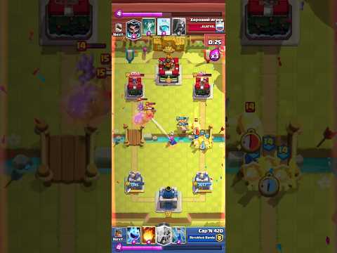 E-Barbs vs E-Barbs ; Max Level 15 Tiebreaker #clashroyale #supercell