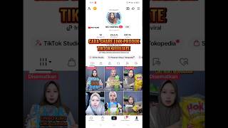 CARA SHARE LINK PRODUK TIKTOK AFFILIATE TERUPDATE ‼️