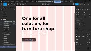 How to Design a simple Heroes Page with figma. #ui #uiinterface #uisource #design