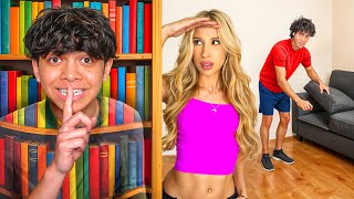 Roblox YouTuber Hide & Seek IRL (Ft. Lana & Cash)