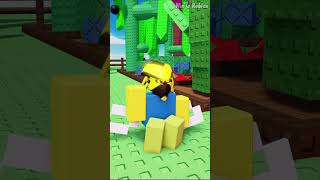 When Noob runs away from bees ☠️ PT6 - Roblox Grow a Garden #robloxanimation