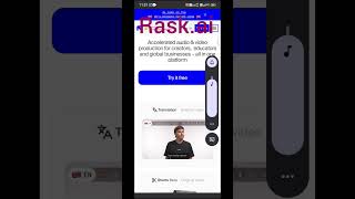 rask.ai convert video language #ai #artificial #viralvideo #language #rask #chatgpt