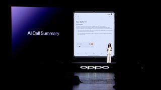 OPPO ColorOS 15 | AI Translate Assistant x Find N5 Launch Event